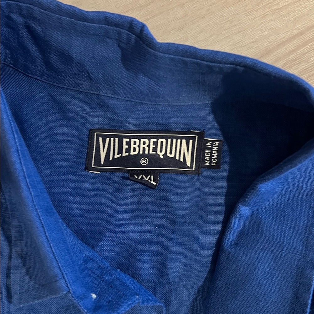 Vilebrequin Men's Deep Blue Casual Shirt - Picture 2 of 4
